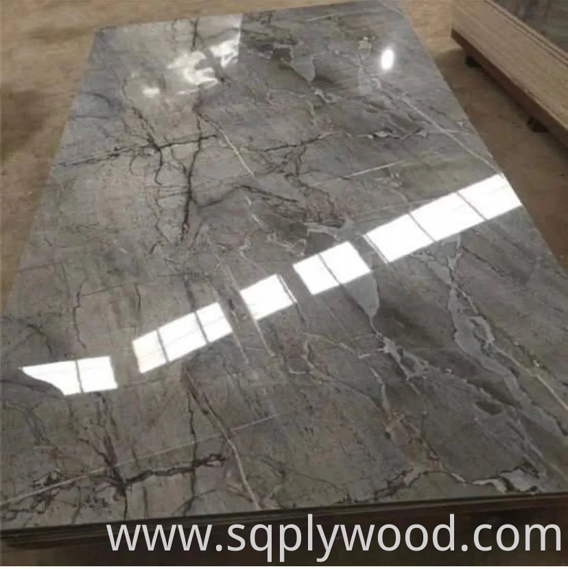 High Gloss 12mm 15mm 18mm White UV Melamine MDF Board for Furniture